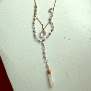 Long line fashion necklace 🦋